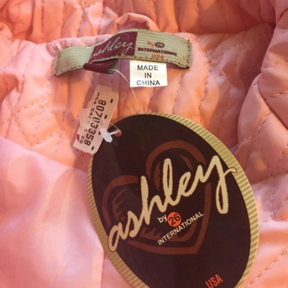 NWT Ashley Girls Sized Large Pink Winter Jacket - Picture 3 of 4